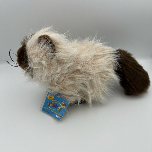 Siamese Cat Plush Toy - Cream and Brown - Picture 1 of 6